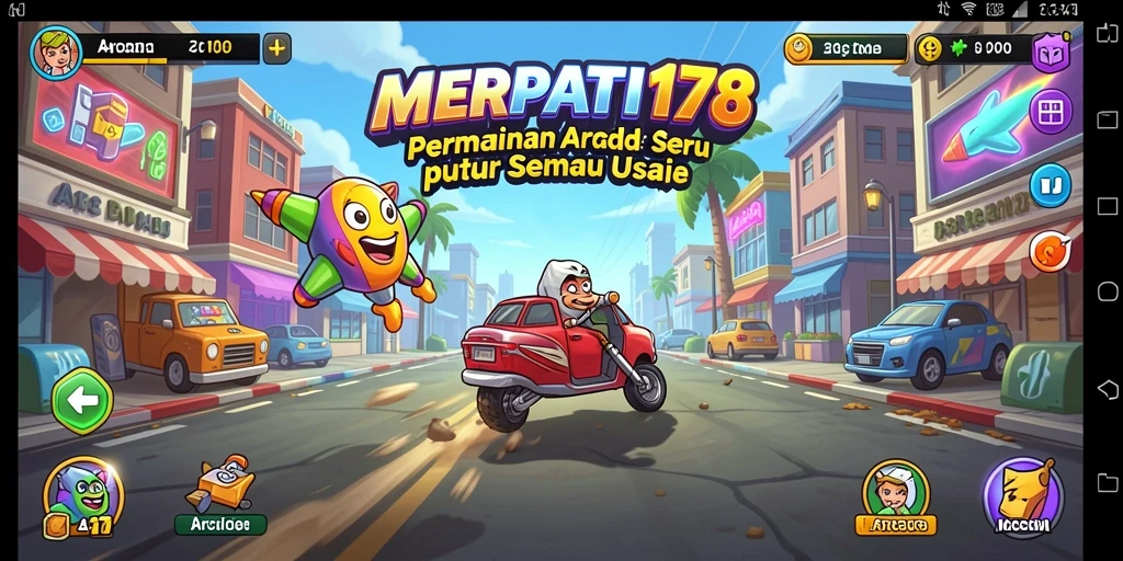 Tampilan antarmuka MERPATI178 yang menarik dan mudah digunakan.